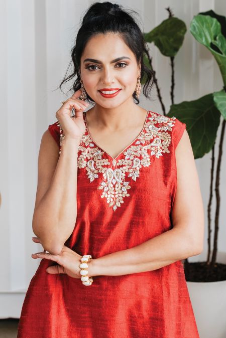 Maneet Chauhan worked as an apprentice chef in her early career in India.